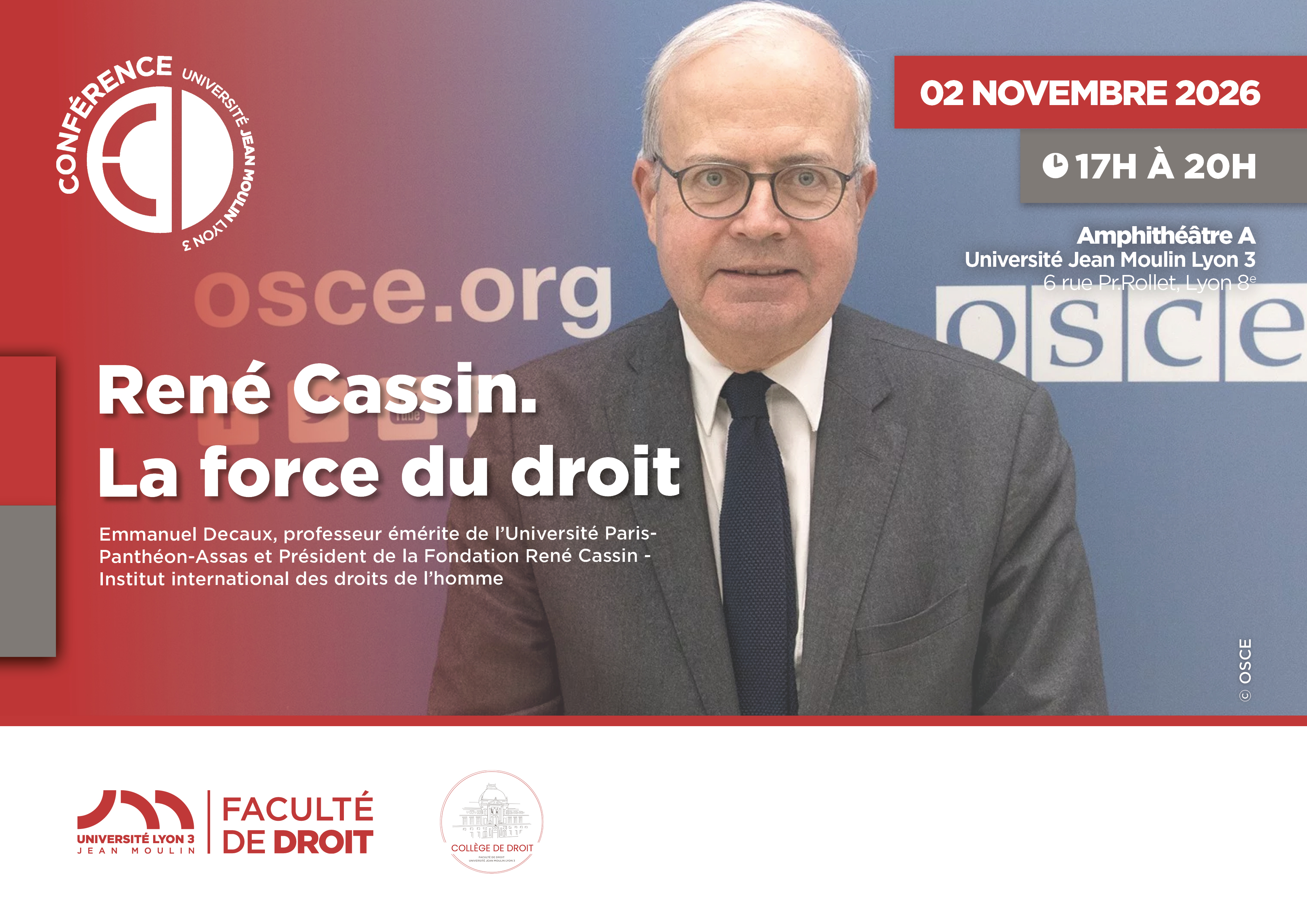 Affiche - Emmanuel Decaux