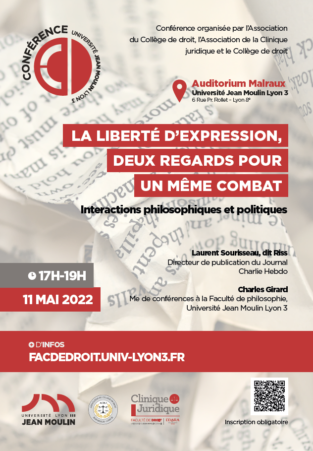 Affiche La liberte expression