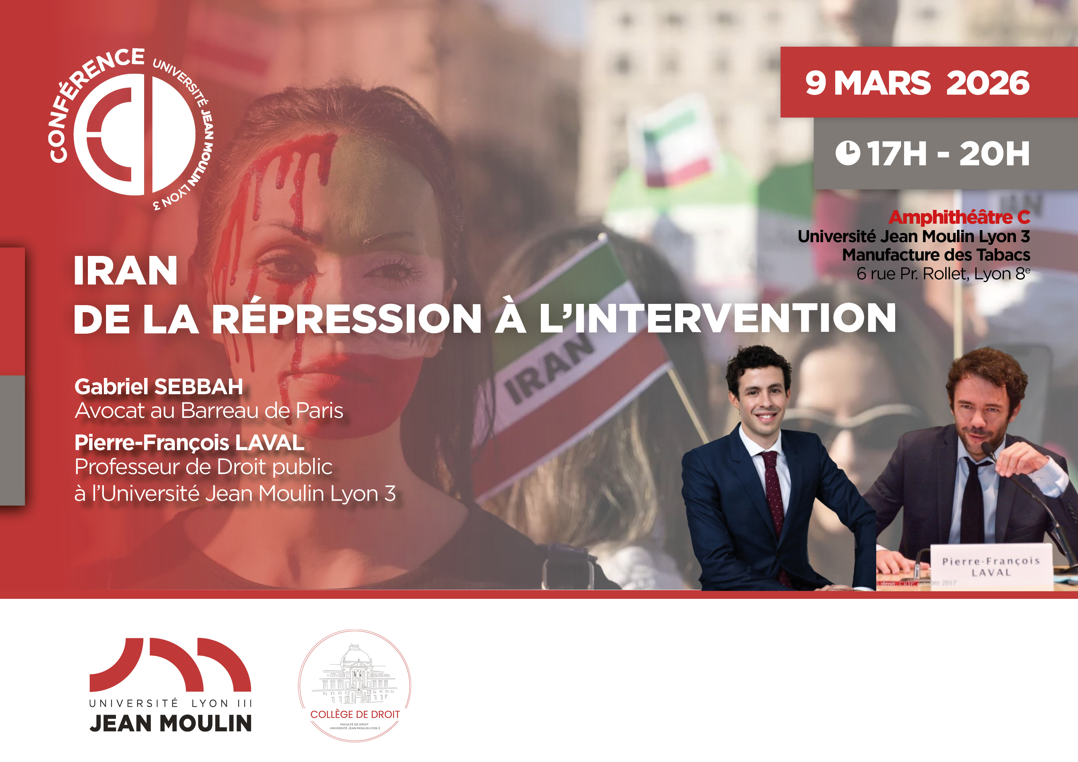 College de droit - Conférence Iran1