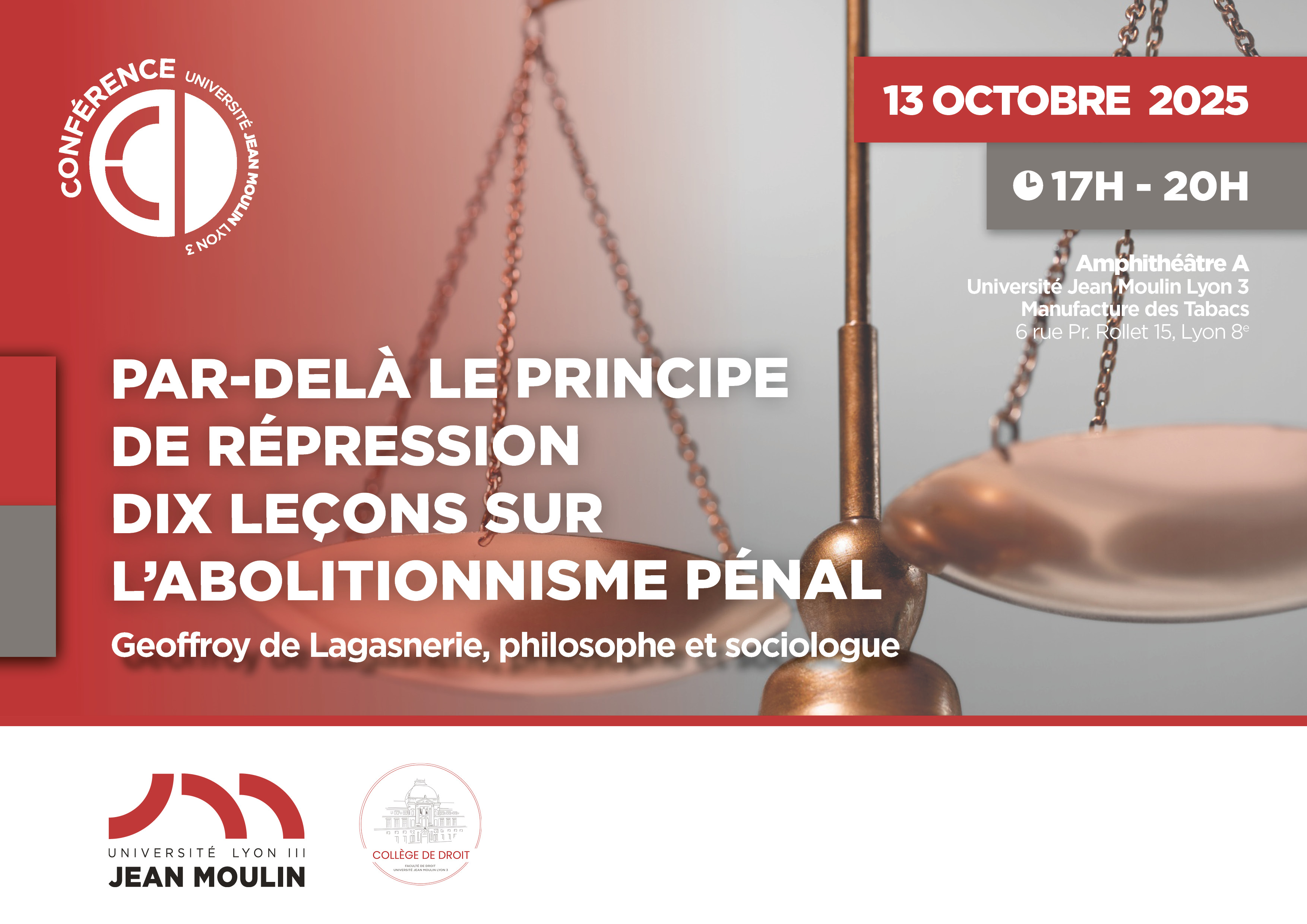 Par-delà le principe de répression. Dix leçons sur l'abolitionnisme pénal